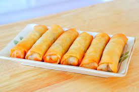Dip, chomp, crunch, eat, repeat! Cicili Tv Chinese Crispy Shrimp Spring Rolls Recipe