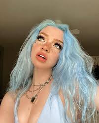 Cheap plastic surgery come at a high price. Water Blue Lace Front Wig Of Brazilian Remy Human Hair For Women Hair Dye Colors Hair Inspo Color Hair Inspiration Color