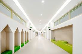 Gallery Of Zhihuishu Kindergarten Portal Architecture 13 Kindergarten Interior Kindergarten Design School Interior