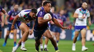 The match is being played at sunshine coast stadium at 7.35pm aedt on saturday, june 19. Storm Beat Warriors 42 20 Roosters Defeat Dragons 34 10 Manly Thrashes Wests Tigers 40 6 In In Nrl Anzac Day Matches Abc News
