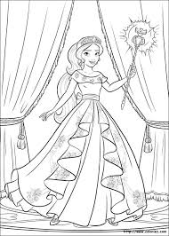 Princess Elena Of Avalor Colouring Page Boyama Sayfalari Resim Cocuk