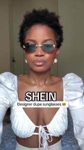 Love these shein dupe sunglasses 🤍 #sheinfinds #sunglasess