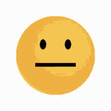 Rotating thinking emoticon with four faces. Neutral Face People Gif Neutralface People Joypixels Discover Share Gifs
