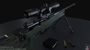 It has a telescopic day and night sight that is perfect for all weather conditions. Uro Accuracy International Awsm L115a3 Pbr