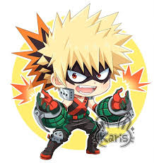 Katsuki Bakugo Chibi My Hero Academia Episodes Anime Chibi Hero Wallpaper