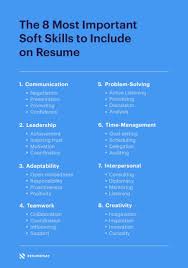 The 8 Most Important Soft Skills To Include On Resume Resumeway Resume Skills Resume Writing Tips Resume Tips