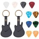 Amazon.com: NBEADS 10 Pcs Plastic Guitar Picks with 2 Pcs Guitar ...
