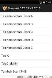 Download Aplikasi Android Tes Simulasi Cat Soal Cpns Gratis