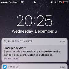 About emergency alerts in android when the emergency alert is turned on, you will hear the emergency android alerts tone's horrible blaring as well as the vibrating motor's buzzing. La City Emergency Management Department On Twitter Countywide Wireless Emergency Alert Regarding Critical Fire Danger High Winds Low Humidity And Dry Fuel Have Led To Dangerous Fire Conditions Follow Lafd And Sign