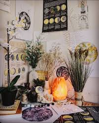 Witch Witchcraft Wiccan Wicca Crystals Moon Hippy Bedroom Room Inspiration Room Decor