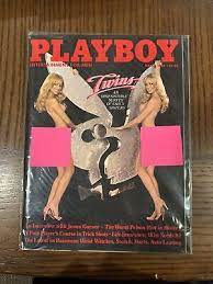 Playboy Magazine March 1981 Twins!!!!! 