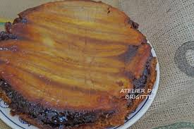 Gateau Renverse A La Banane Caramelisee Atelier De Brigitte Cuisine Recettes Partages Bananes Caramelisees Recette Gateau Renverse