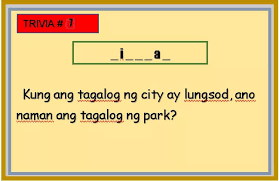 Do you know the secrets of sewing? Trivia Question 7 Kung Ang Tagalog Buwan Ng Wika 2021 Facebook