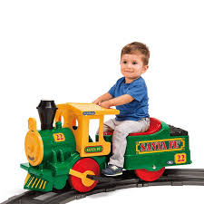 You will also have a good time going from restaurant to restaurant. Peg Perego Santa Fe 6v Battery Operated Ride On Train