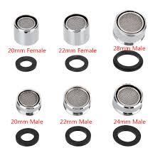 Is your kitchen faucet spray head broken? Buy Online Bathroom Faucet Replacement Part Tap Aerator Water Saving Male Female Spout End Diffuser Filter Nozzle Washer For Kitchen Tool Alitools