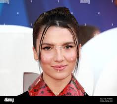 Maya Henry attends the "Ron's Gone Wrong" UK Premiere at the Royal Festival  Hall in London Stock Photo