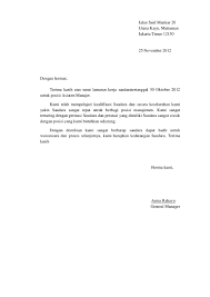 Dalam ranah dunia professional, kemampuan untuk membuat surat yang baik dan benar. Contoh Surat Balasan Rekrutmen Karyawan Contoh Surat