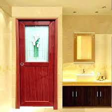 The sliding door is easier to install compared to pocket door that is why it can be a solution for practical bathroom remodel. 15 Latest Bathroom Door Designs With Pictures In 2021