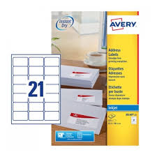 Label templates for printing labels on a4 sheets. Address Labels J8160 25 Avery