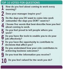 Employee Questions Problems With Standard Employee Engagement Survey Questions Employee Engagement Survey Employee Engagement Engagement Survey