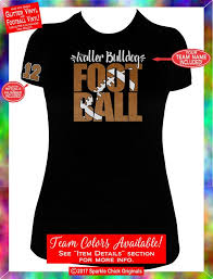Football Mom Shirt Womens Football Shirt School Pride Glitter And Football Vinyl Shirt Custom Football Shirt Football Mom Shirts S 5xl