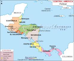Map Of Central America