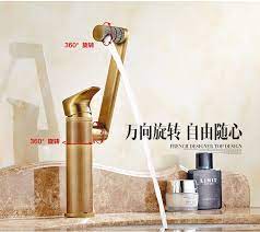 全铜仿古面盆冷热水龙头可360度旋转欧式复古洗手盆脸盆龙头 tmall com天猫 kitchen fittings basin french design