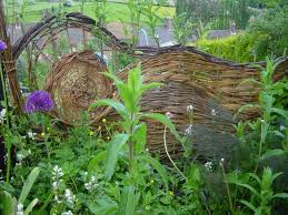 Willow Weaving For The Garden Naturgarten Garten Garten Gestalten