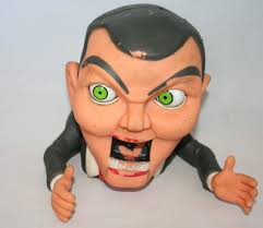 Very Rare Soft Vinyl Puppet Moving Eyes /memsartshop