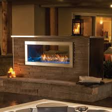 Linear outdoor fireplaces offer a more modern look. Outdoor Fireplaces Fire Pits Fire Bowls Chimineas Outdoor Living By Mantelsdirect Com