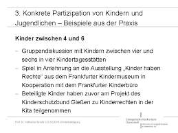Die kinder gehen in den wald, auch wenn es regnet und die eltern. Partizipation Von Kindern Und Jugendlichen Empirische Und Praktische