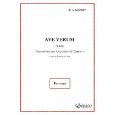 Ave verum wolfgang amadeus mozart. Ave Verum Corpus Mozart