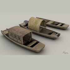 3d Chinese Boats Model 3d Model Chinese Boat Model Boats Chinese Junk Boats