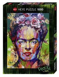 Some of her works were the image she painted has been carefully transformed by piatnik into a 1000 piece frida kahlo puzzle. Jigsaw Puzzle Heye Frida 1000 Pieces Boardgame Space