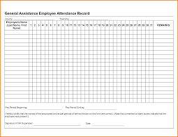 Free Employee Attendance Tracker Excel 2019 Attendance