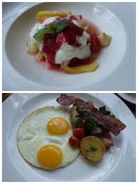 Breakfast At The Kepitu Restaurant Kayon Resort Ubud Bali Restaurant Food Breakfast