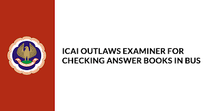 The icai registered valuers organisation is a section 8 company formed by the institute of chartered accountants of india to enroll and regulate registered valuers as its members in accordance with the. Icai Outlaws Examiner For Checking Answer Books In Bus Ca Portal