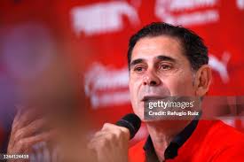 Newly appointed sporting director of Chivas Fernando Hierro poses... News  Photo