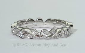 Vine Design Platinum And Diamond Eternity Band Diamond Platinum Eternityband Weddingband Wedding Wedding Rings For Women Eternity Band Diamond Diamond