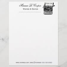 To start, choose one of our letterhead examples or upload your own. From The Desk Of Letterhead Zazzle