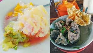 Gambar nasi rawon ,minum es campur. Es Campur Bakso Sapi Pak Joni Semarang Alpukat Cincau Daging