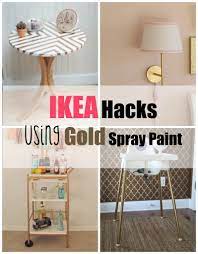 Account Suspended Spray Paint Furniture Ikea Hack Gold Painting Ikea Furniture