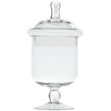 Its the largest variety of this style jar measuring18 inches tall with a 4 antique art deco apothecary candy jar drug store pharmacy deco era clear glass #artdeco. Clear Apothecary Glass Jar With Lid 5 Dia X 12 H