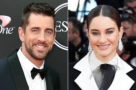 Shailene woodley and aaron rodgers(associated press). Aaron Rodgers Very Happy In Whirlwind Romance People Com