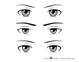 Simple effectful manga/anime eye with copic. Different Style Male Anime Manga Eyes Drawing Guide Animeoutline
