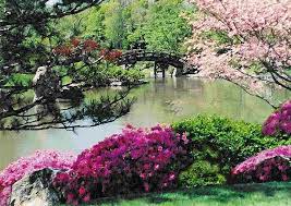 Spring In A Japanese Garden Print Available On Fine Art America Japanese Garden Garden Design Spring Garden
