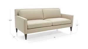 Rochelle Midcentury Modern Apartment Sofa Apartment Size Furniture Sofa Apartment Size Sofa