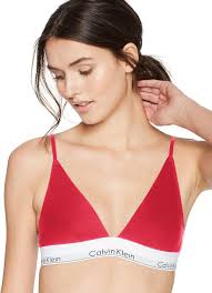 Calvin Klein Modern Cotton Triangle Bralette: Buy Online at Best Price in  UAE