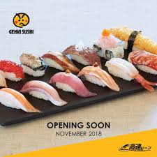 It's technology became popular among locals in hawaii and later expanded to california and washington. Bigger Better Sushi Awaits Genki Sushi Malaysia Facebook