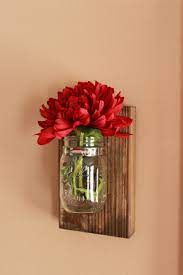 Diy Mason Jar Wall Decor The Hamby Home Mason Jar Diy Jar Crafts Mason Jar Crafts